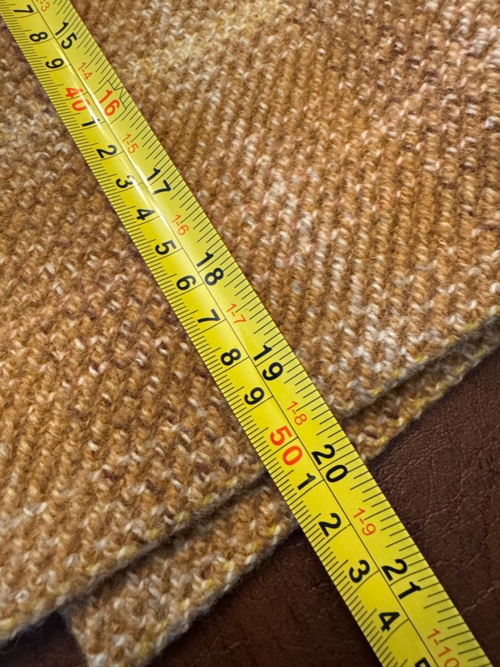 J.Crew No. 2 Pencil Skirt – Yellow Plaid Tweed, Size 0 - Picture 7 of 8